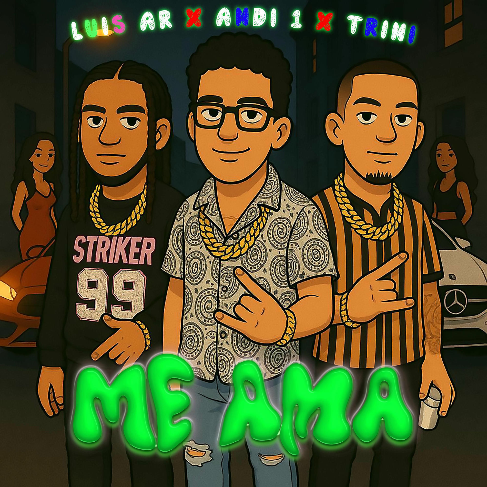 Album cover of Me Ama (feat. Andi 1 & Trini)