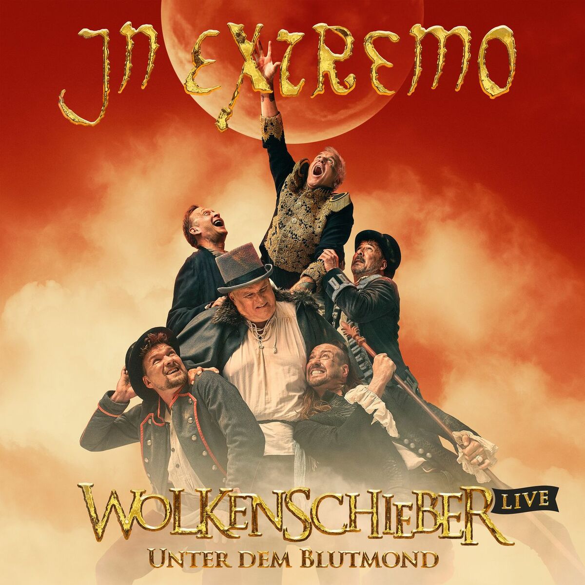 Album cover of Wolkenschieber - Unter dem Blutmond LIVE