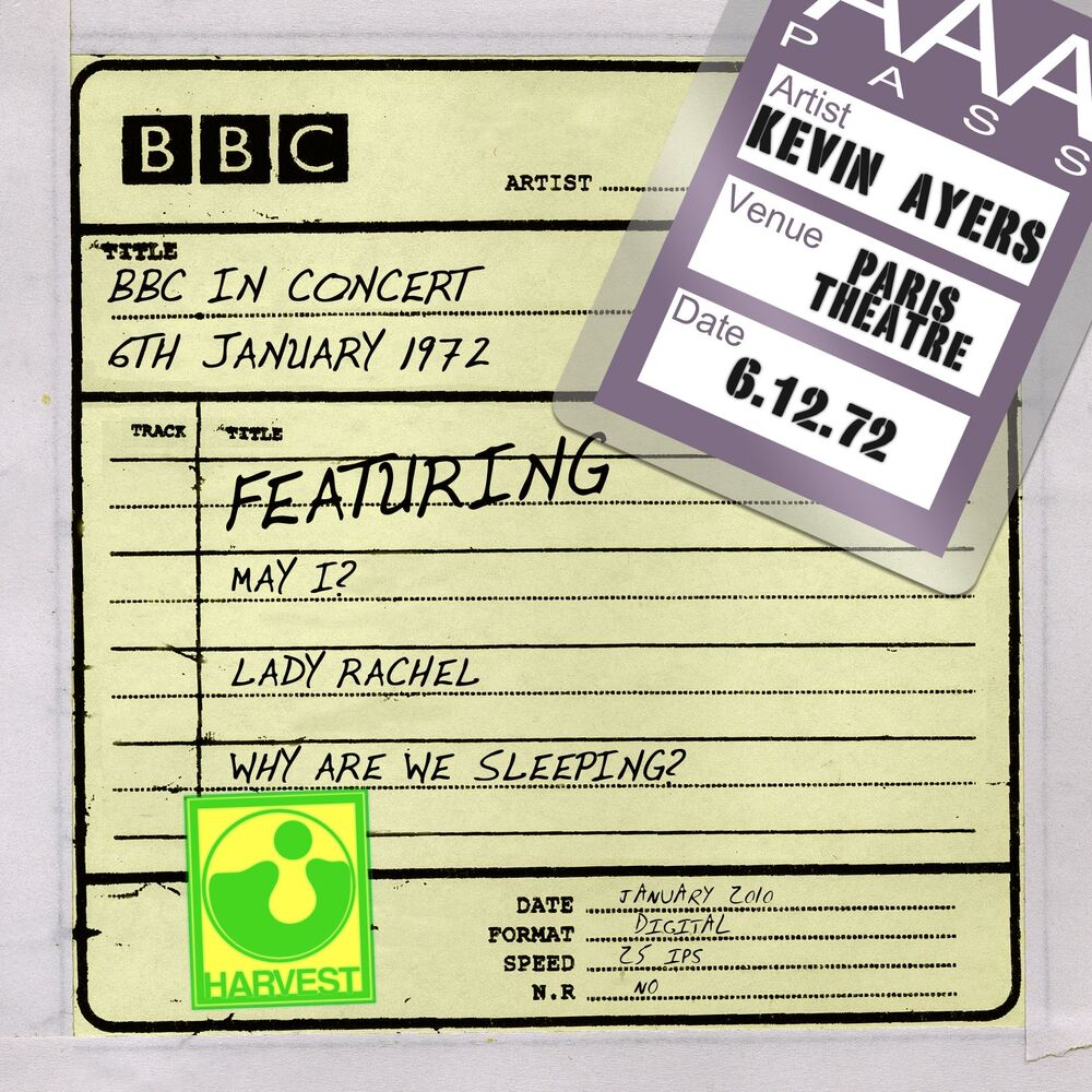 Picture of BBC In Concert (Paris Theatre, 6th January 1972)