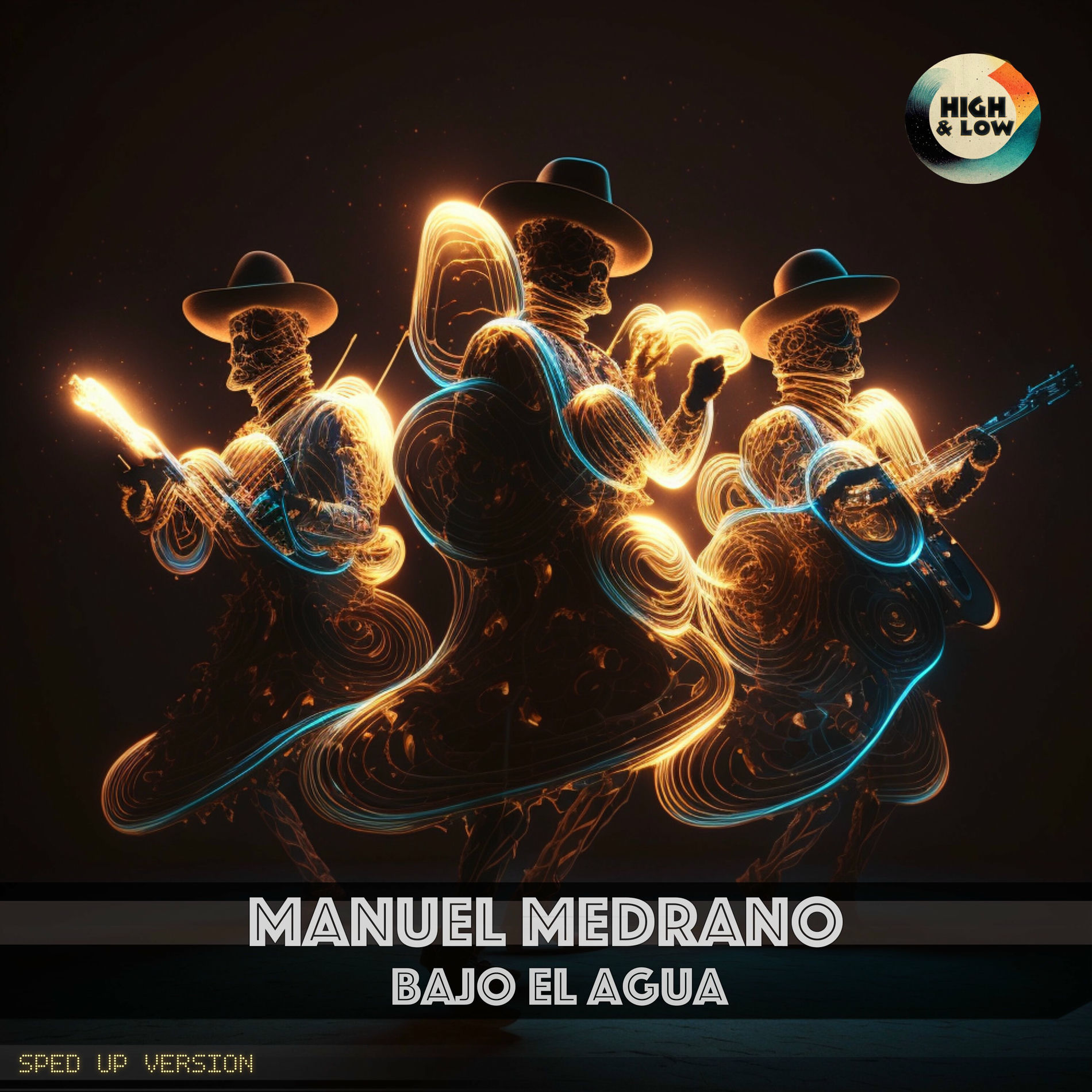 Album cover of Bajo El Agua - Manuel Medrano - Slowed Down