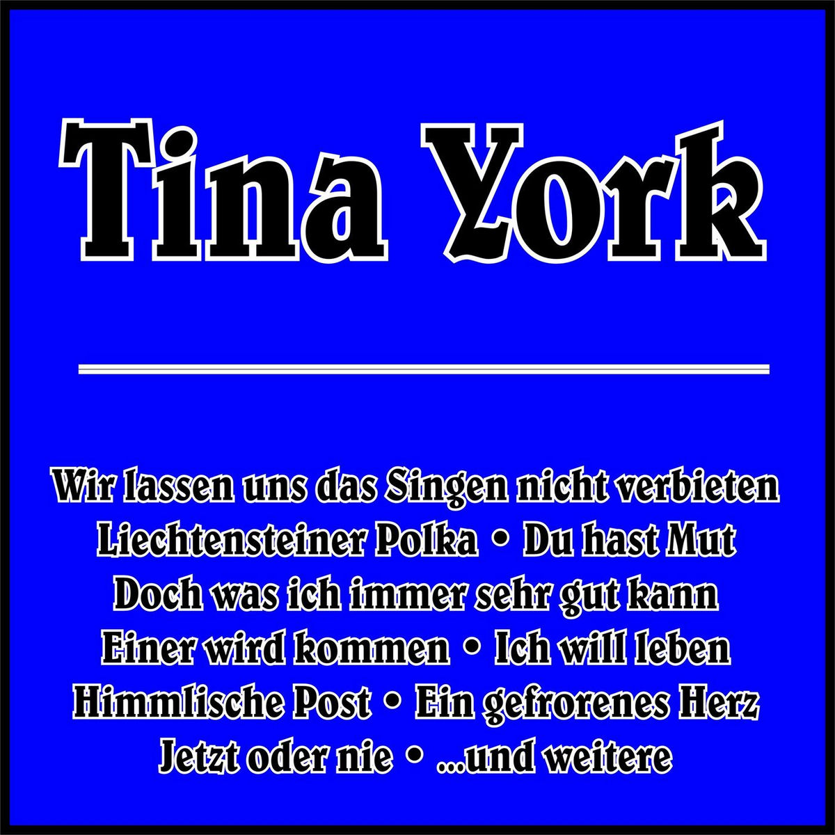 Album cover of Tina York