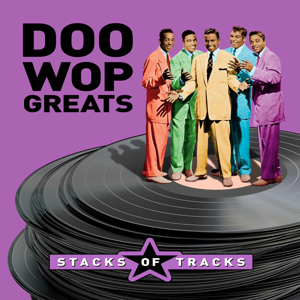 Album cover of Stacks of Tracks (Doo-Wop Greats)