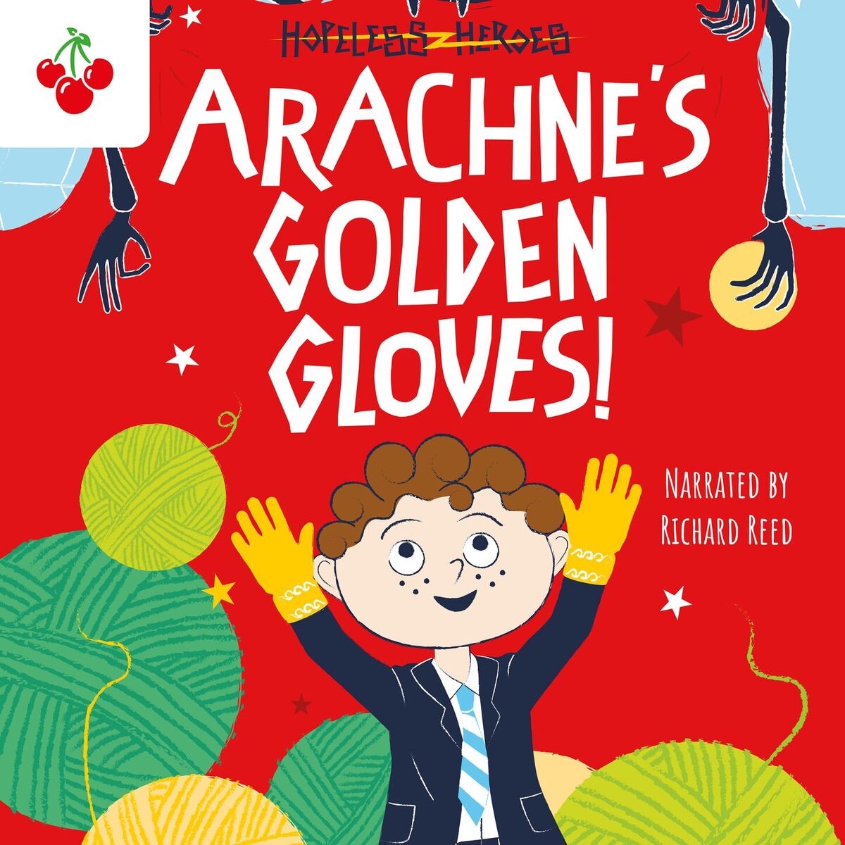 Album cover of Arachne's Golden Gloves! - Hopeless Heroes, Book 3 (unabridged)