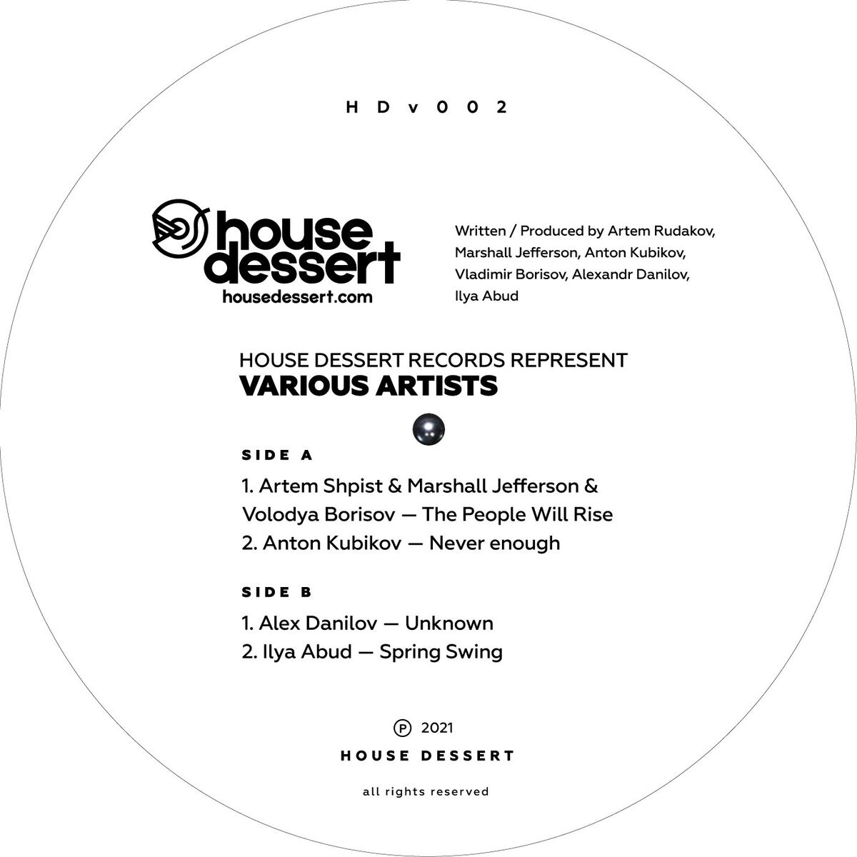 Album cover of Various Artists - HDV002 (Original Version)