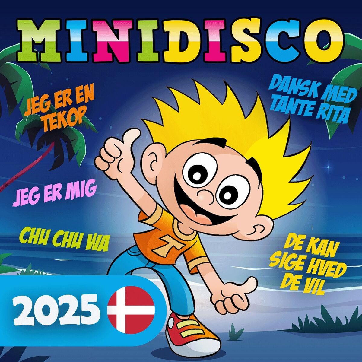 Album cover of Minidisco 2025, Danske børnerim