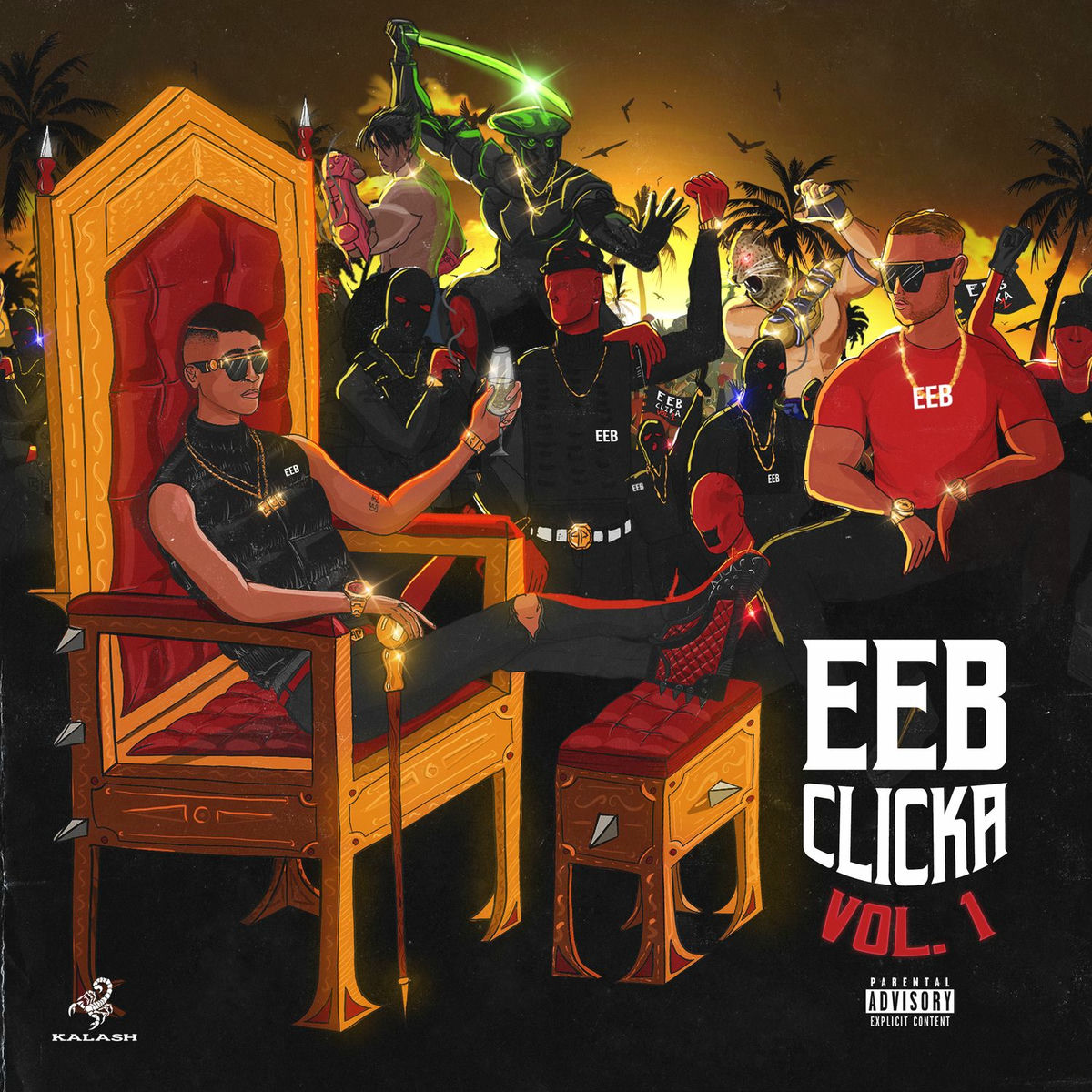 Album cover of EEB Clicka (Vol.1)