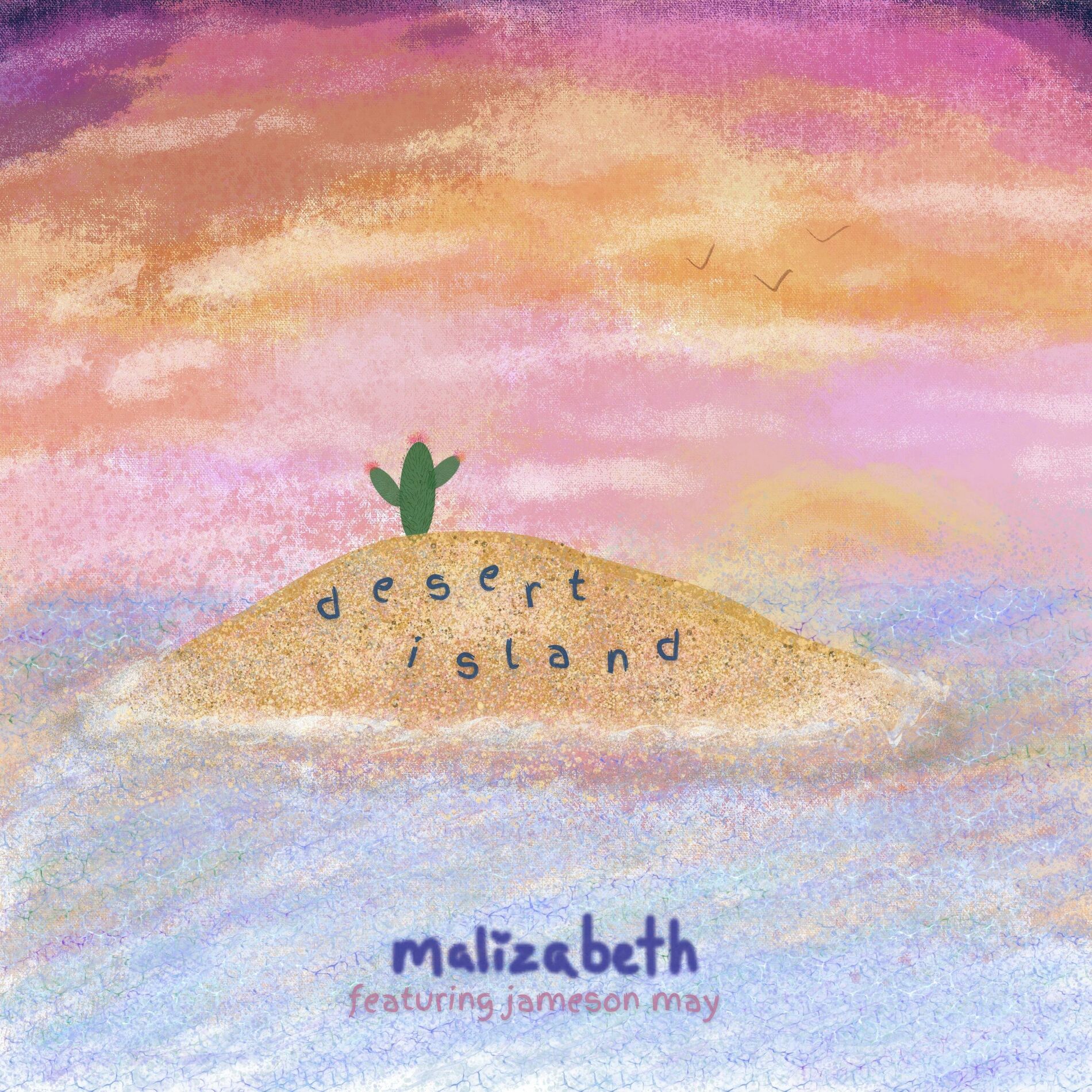Album cover of desert island (feat. Jameson May)