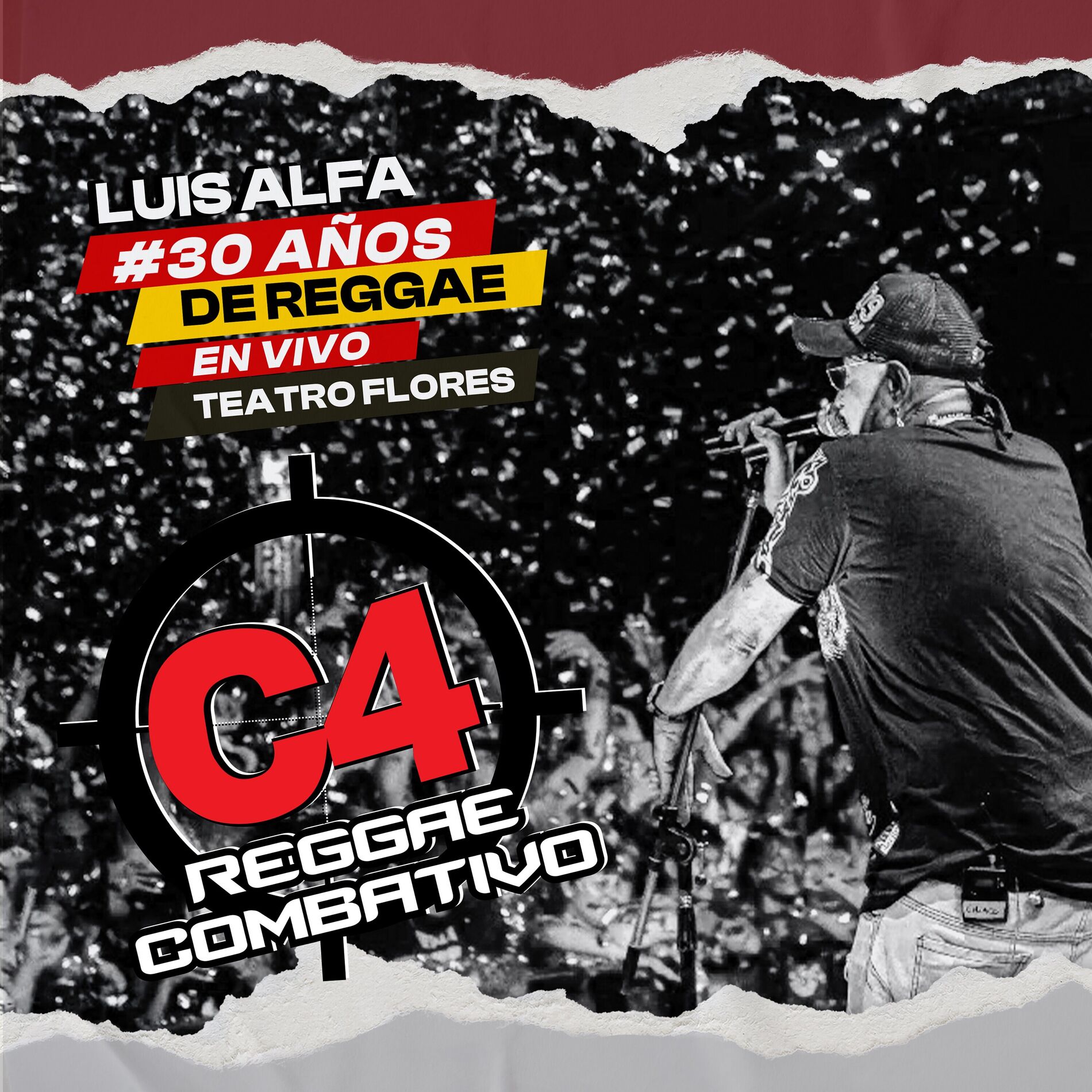 Album cover of Luis Alfa #30 Años de Reggae (En Vivo en el Teatro Flores)