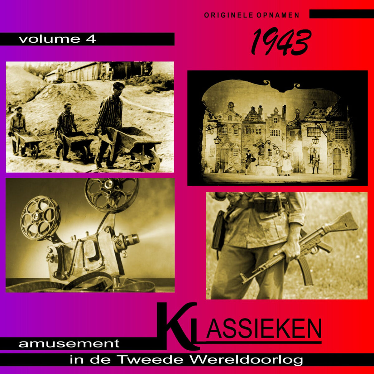 Album cover of Amusement in de Tweede Wereldoorlog, 1943, Vol. 4
