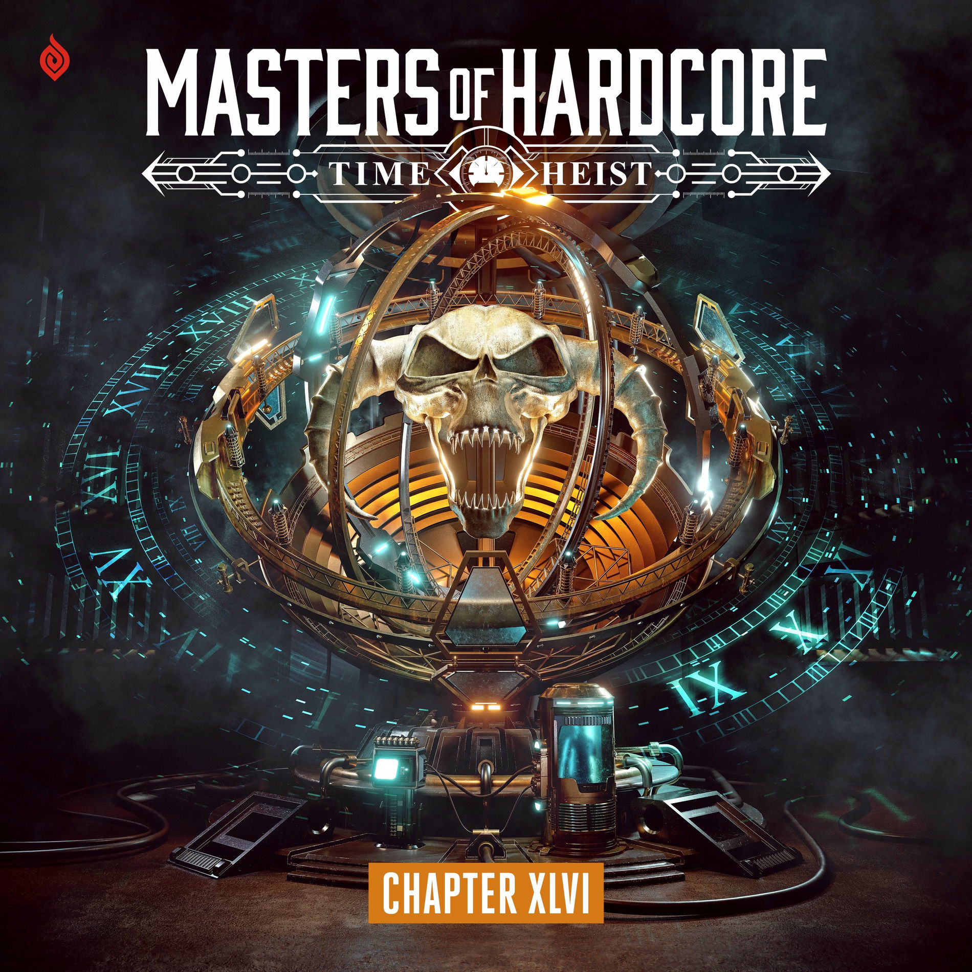 Album cover of MASTERS OF HARDCORE - TIME HEIST - XLVI