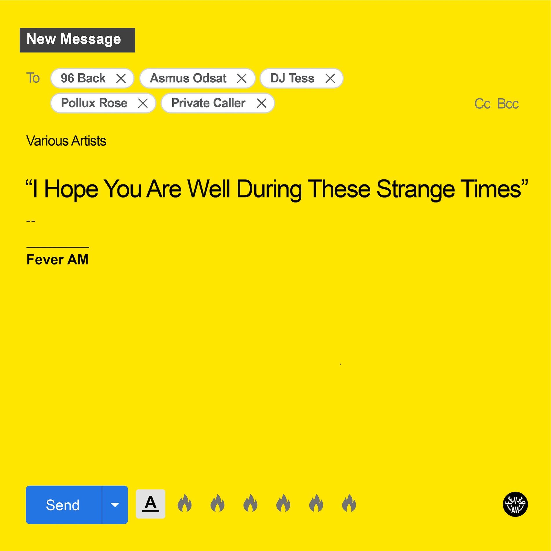 Album cover of I Hope You Are Well During These Strange Times