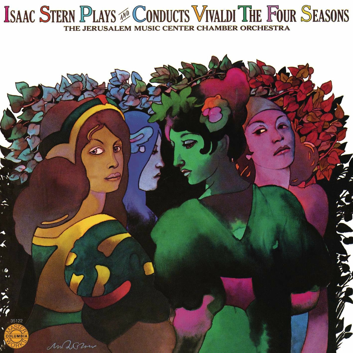 Album cover of Isaac Stern Plays and Conducts Vivaldi The Four Seasons