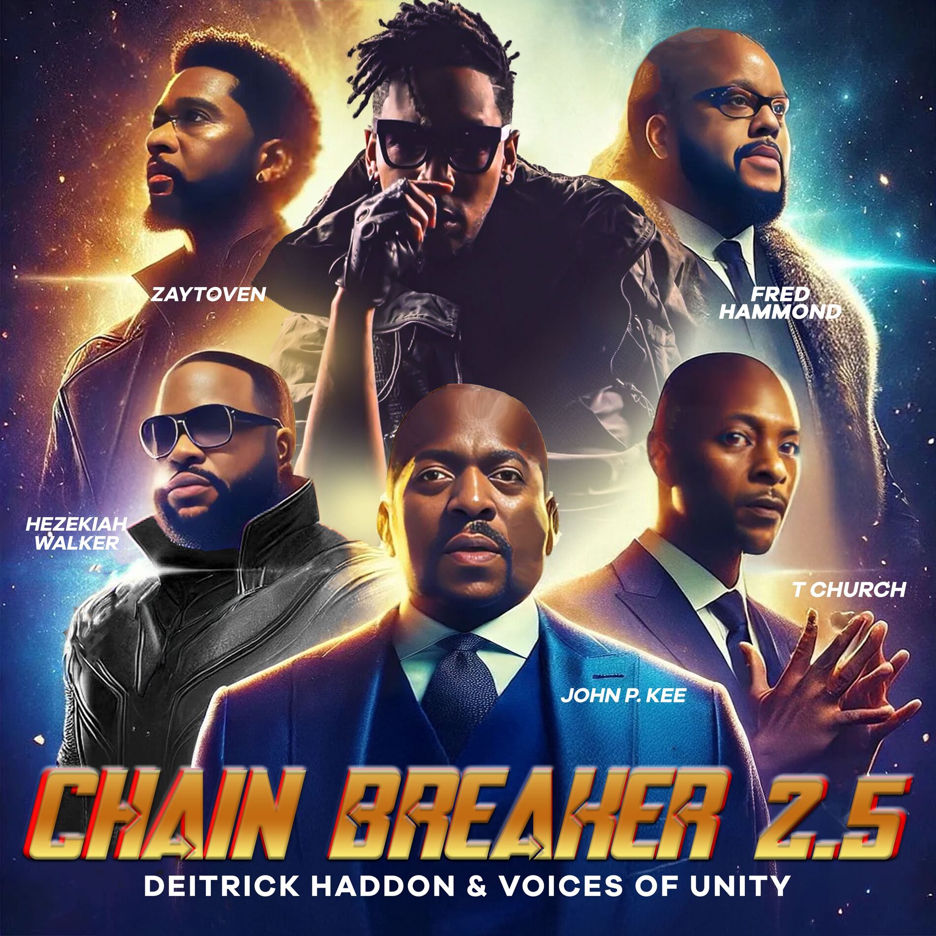 Album cover of Chain Breaker 2.5 (feat. Hezekiah Walker, John P. Kee, Fred Hammond, T Church & Zaytoven)