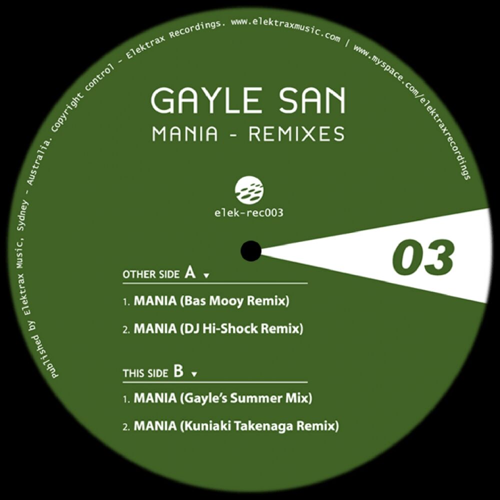 Picture of Mania (Remixes) [Vinyl Version]