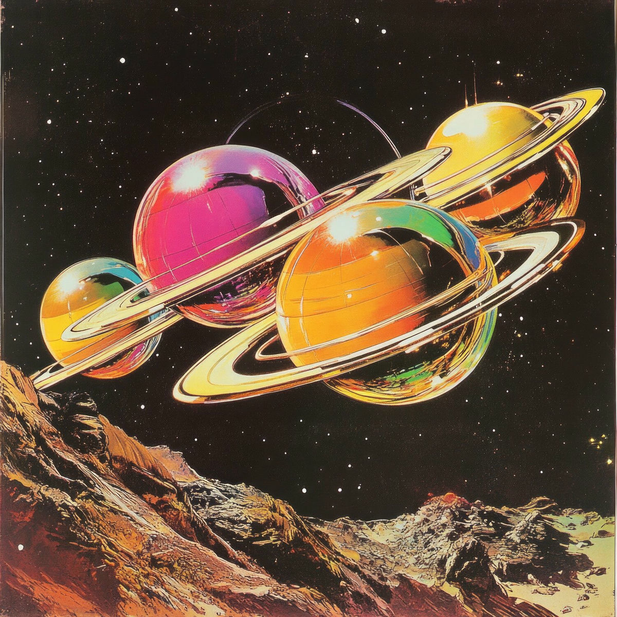 Album cover of Saturn’s Harmonic Waltz