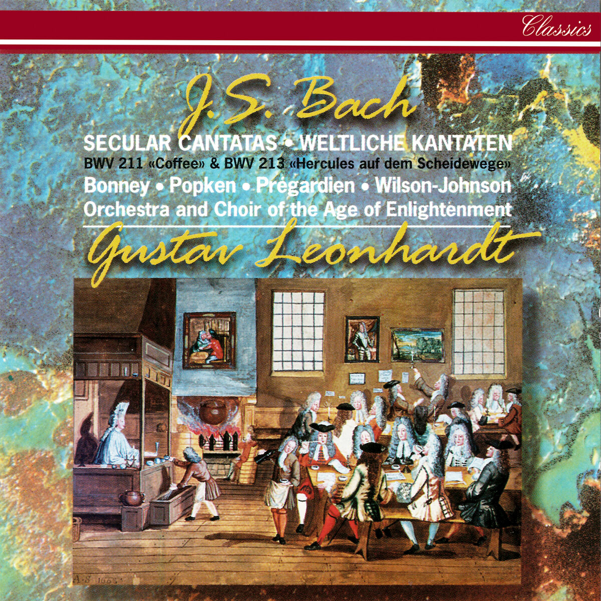 Album cover of J.S. Bach: Secular Cantatas Nos. 211 