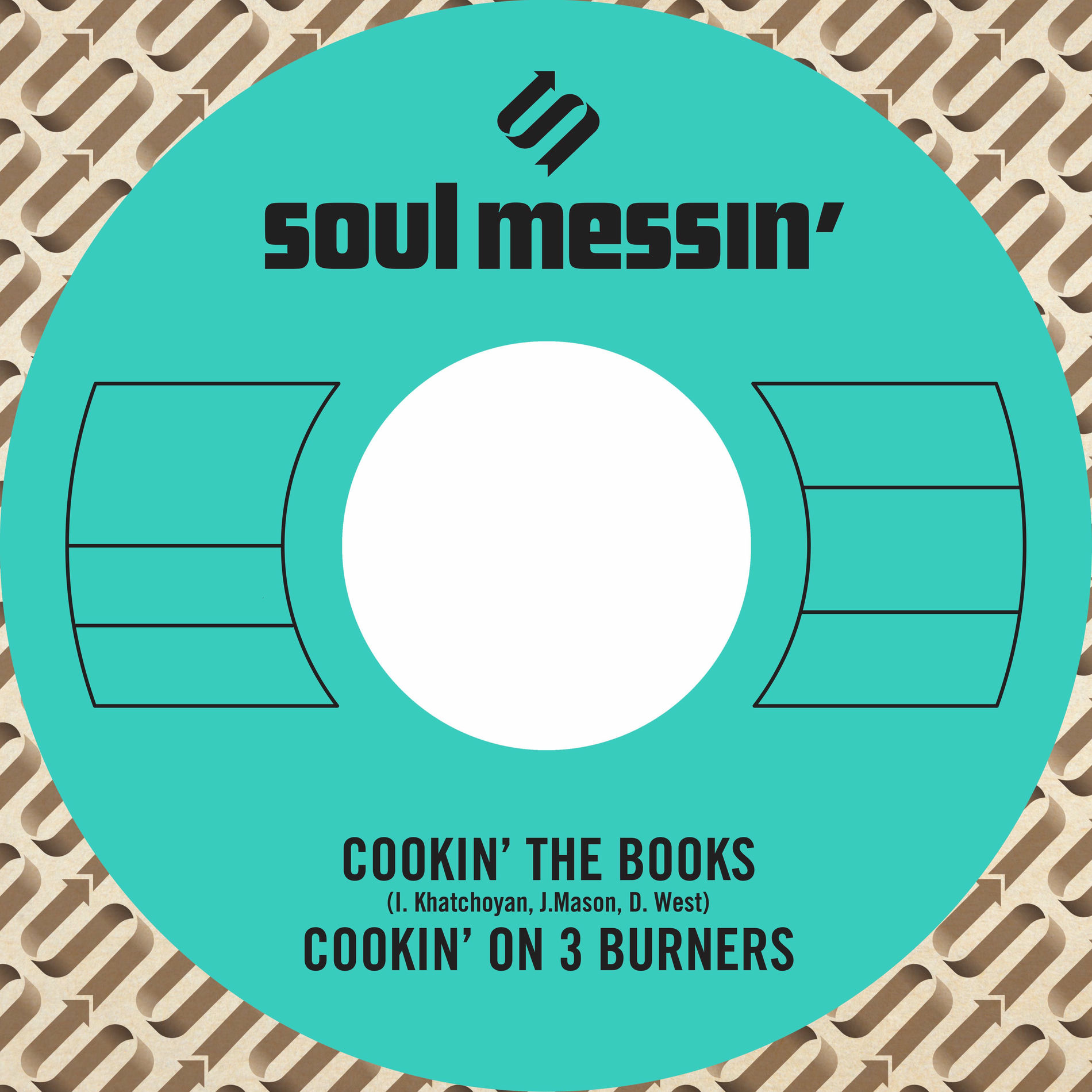 Album cover of Cookin' The Books b/w Give A Little Bit More