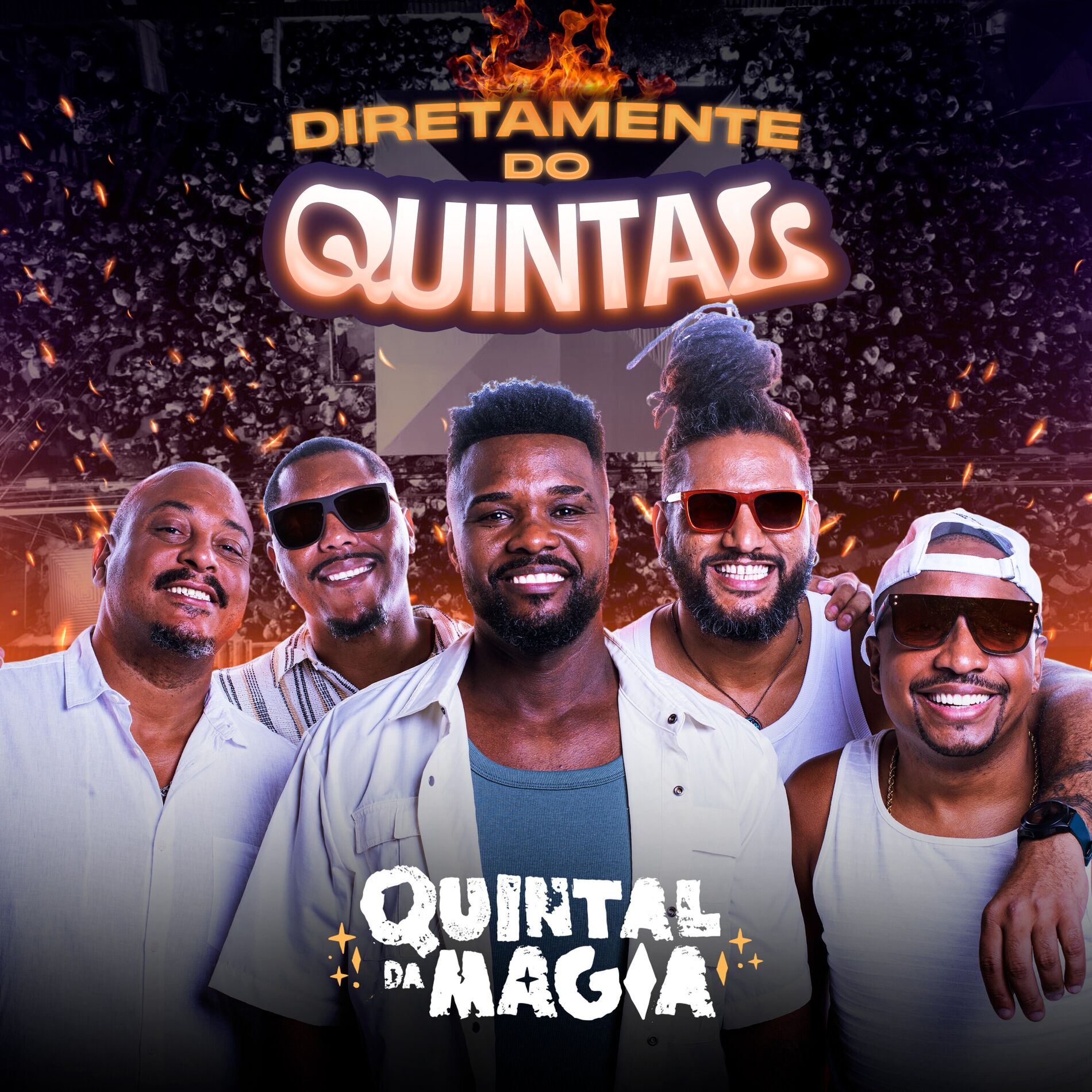 Album cover of Diretamente do Quintal (Ao Vivo)