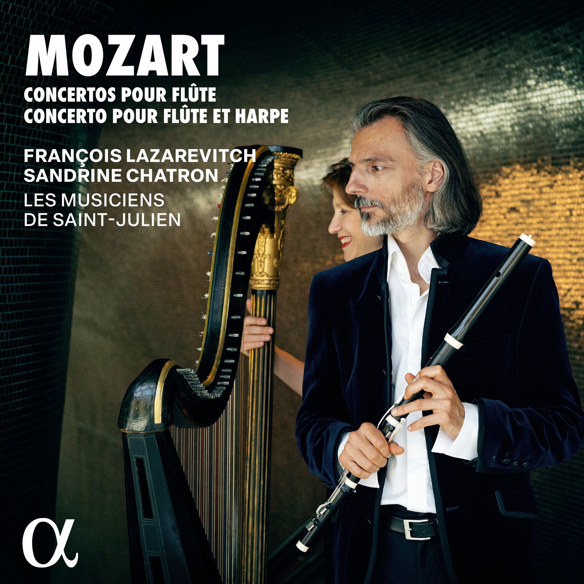 Album cover of Mozart: Concertos pour flûte & Concerto pour flûte et harpe