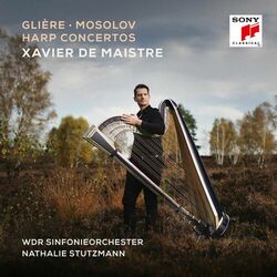 Cover of Glière, Mosolov: Harp Concertos