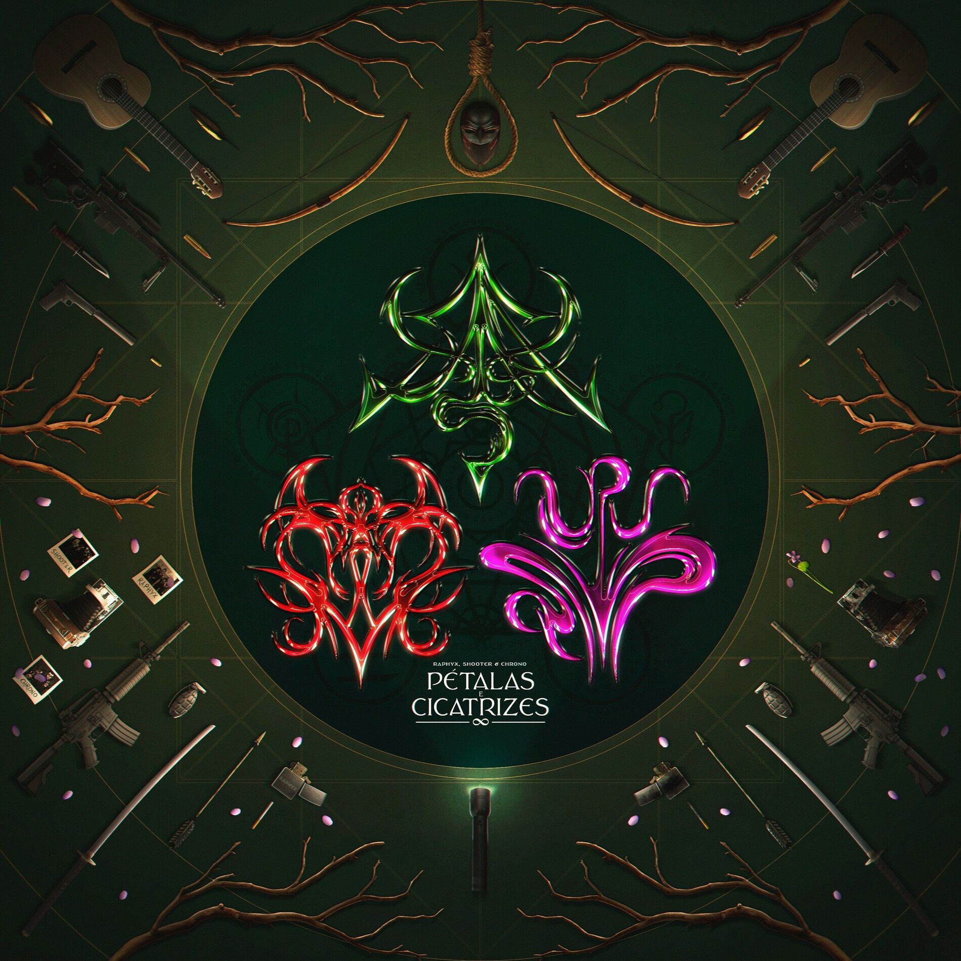 Album cover of Pétalas e Cicatrizes