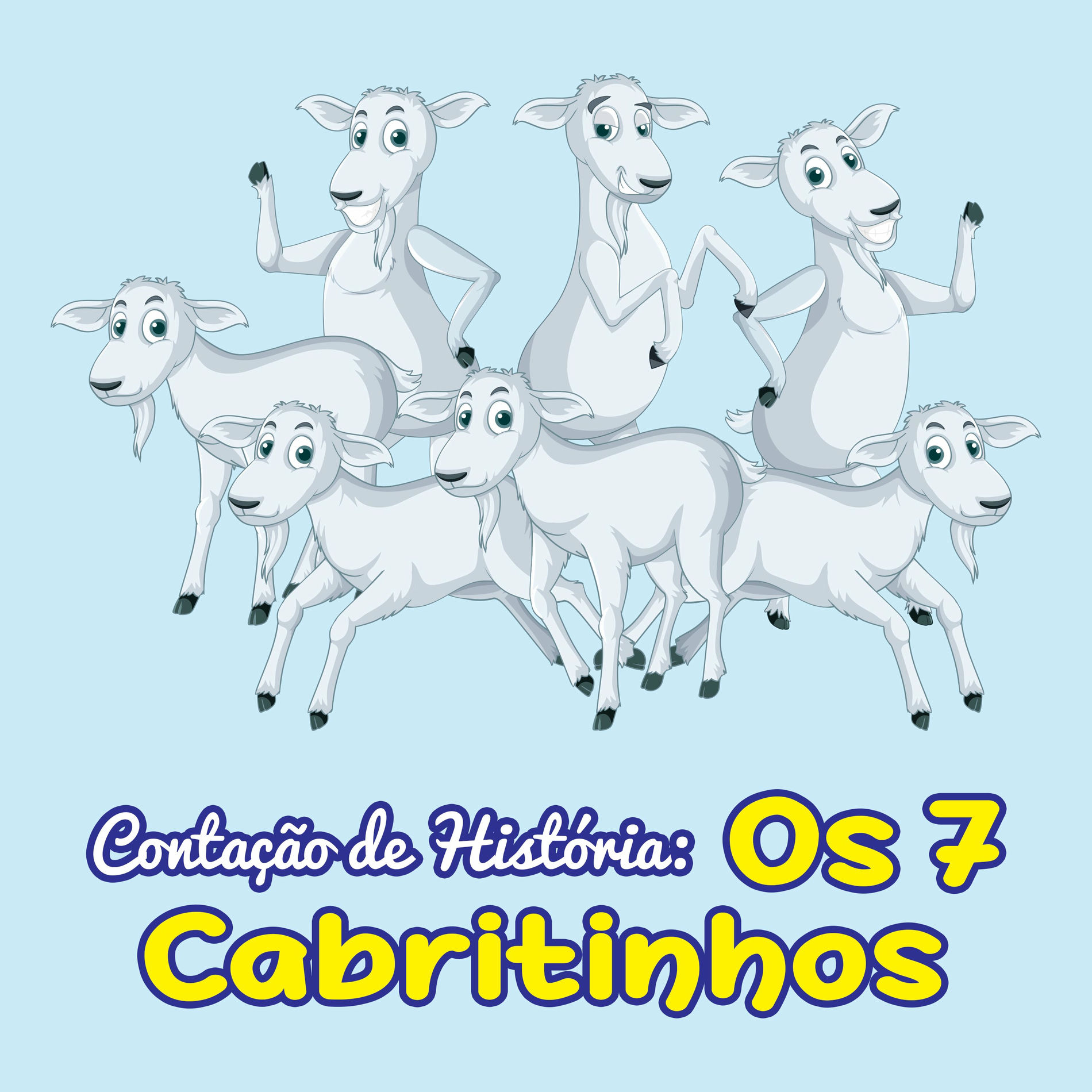 Album cover of Os 7 Cabritinhos