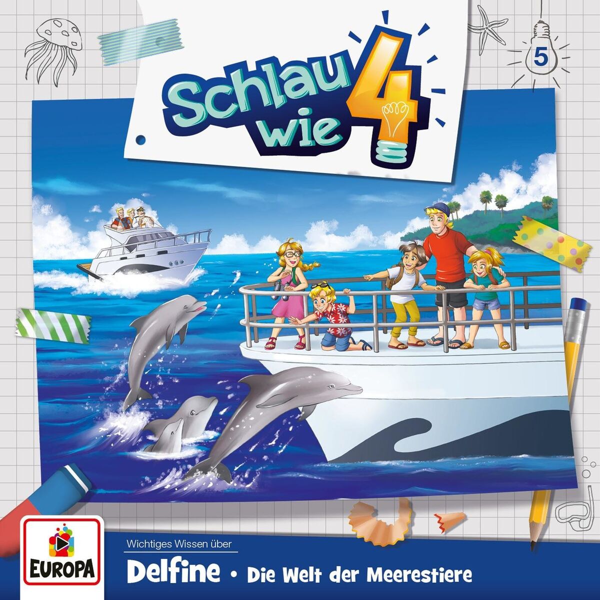 Album cover of 005 - Delfine: Die Welt der Meerestiere