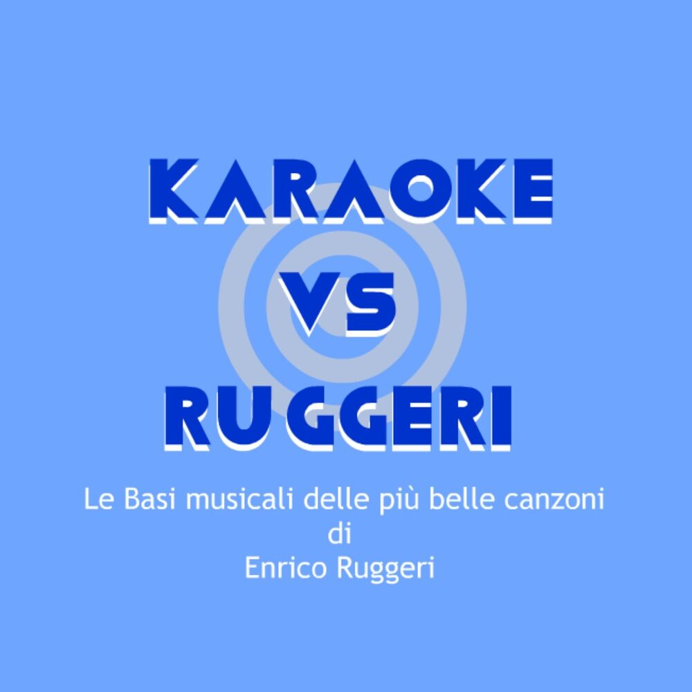 Picture of KARAOKE / RUGGERI (Le basi musicali delle più belle canzoni di Enrico Ruggeri)