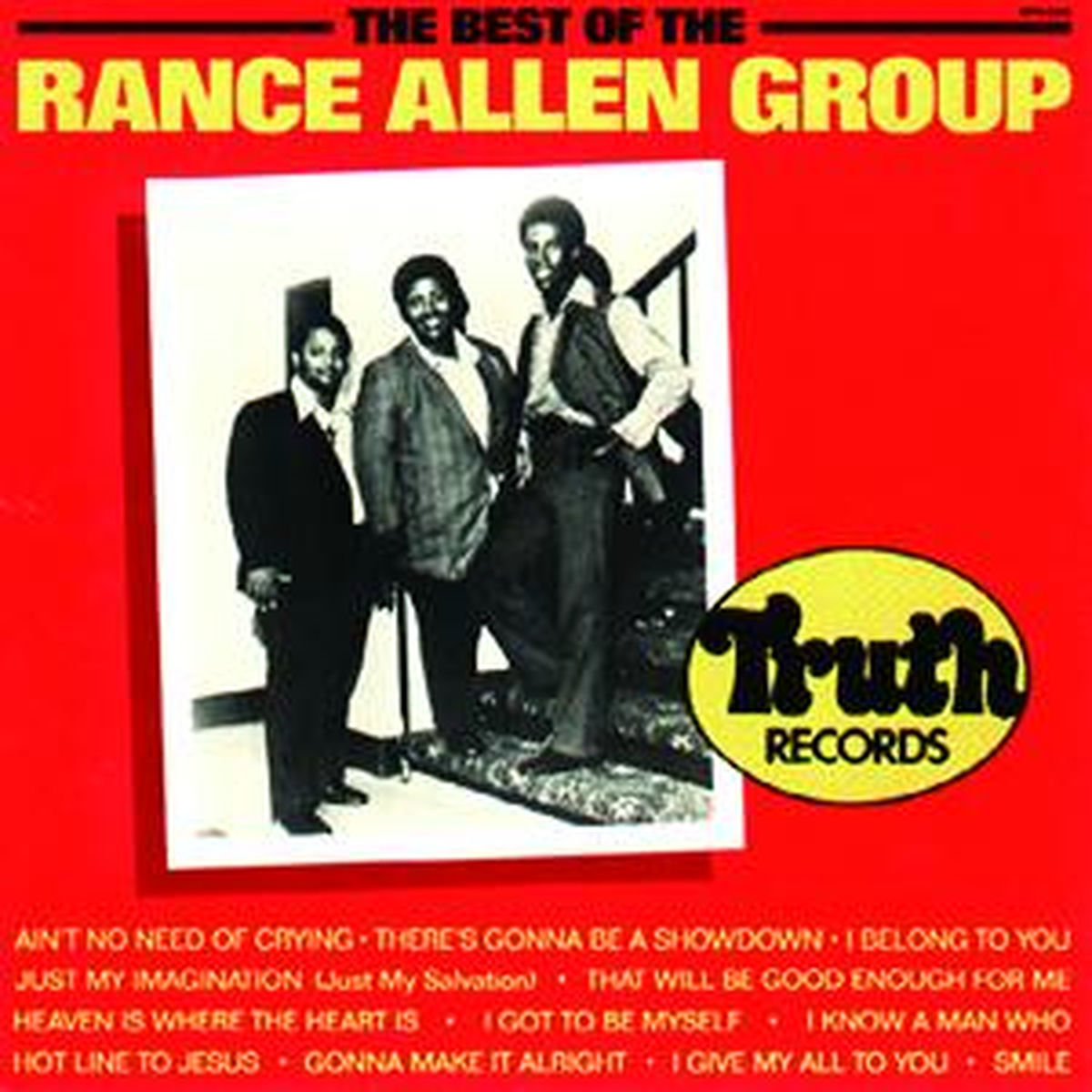 Album cover of The Best Of The Rance Allen Group