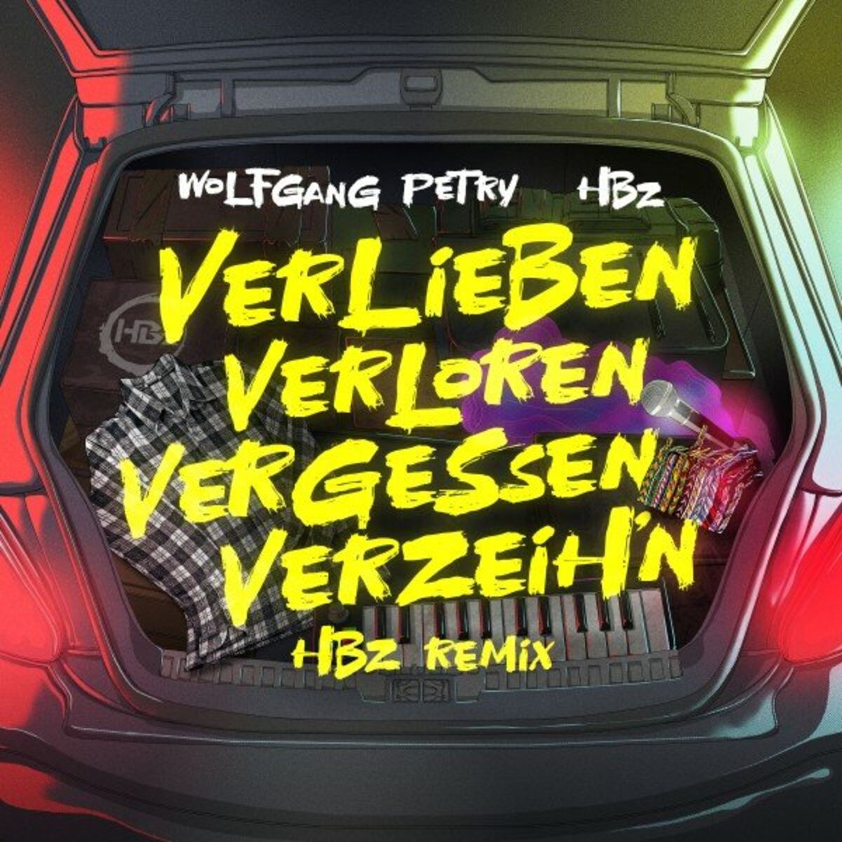 Album cover of Verlieben, verloren, vergessen, verzeih'n (HBz Remix)