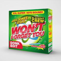 Cover of Won't Forget You (Donk Edit)