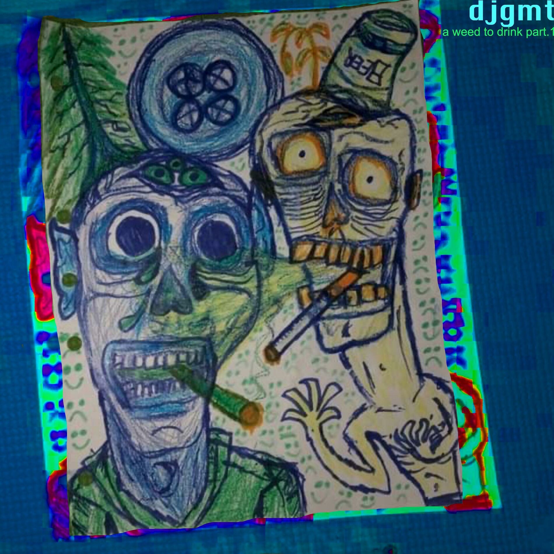 Album cover of a weed to drink part.1