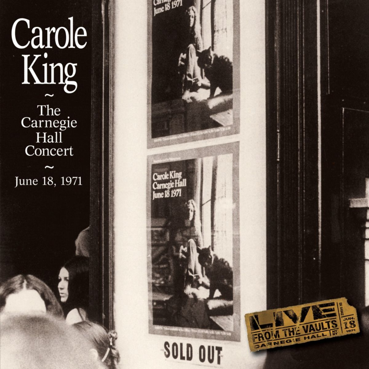 Album cover of Carole King The Carnegie Hall Concert June 18, 1971