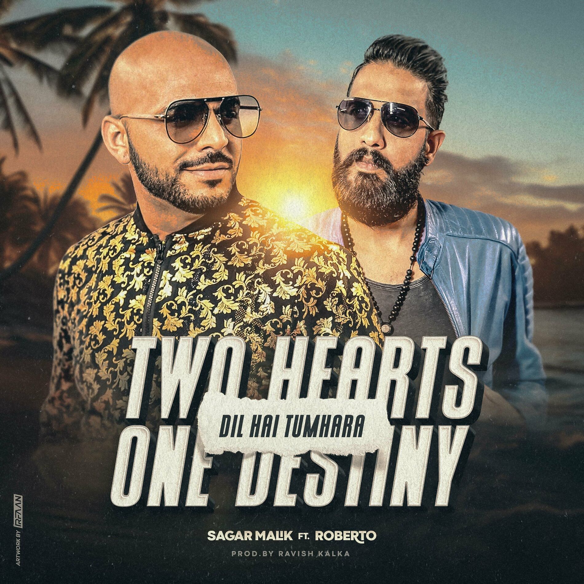 Album cover of DIL HAI TUMHARA (2 HEARTS 1 DESTINY) (feat. Roberto)