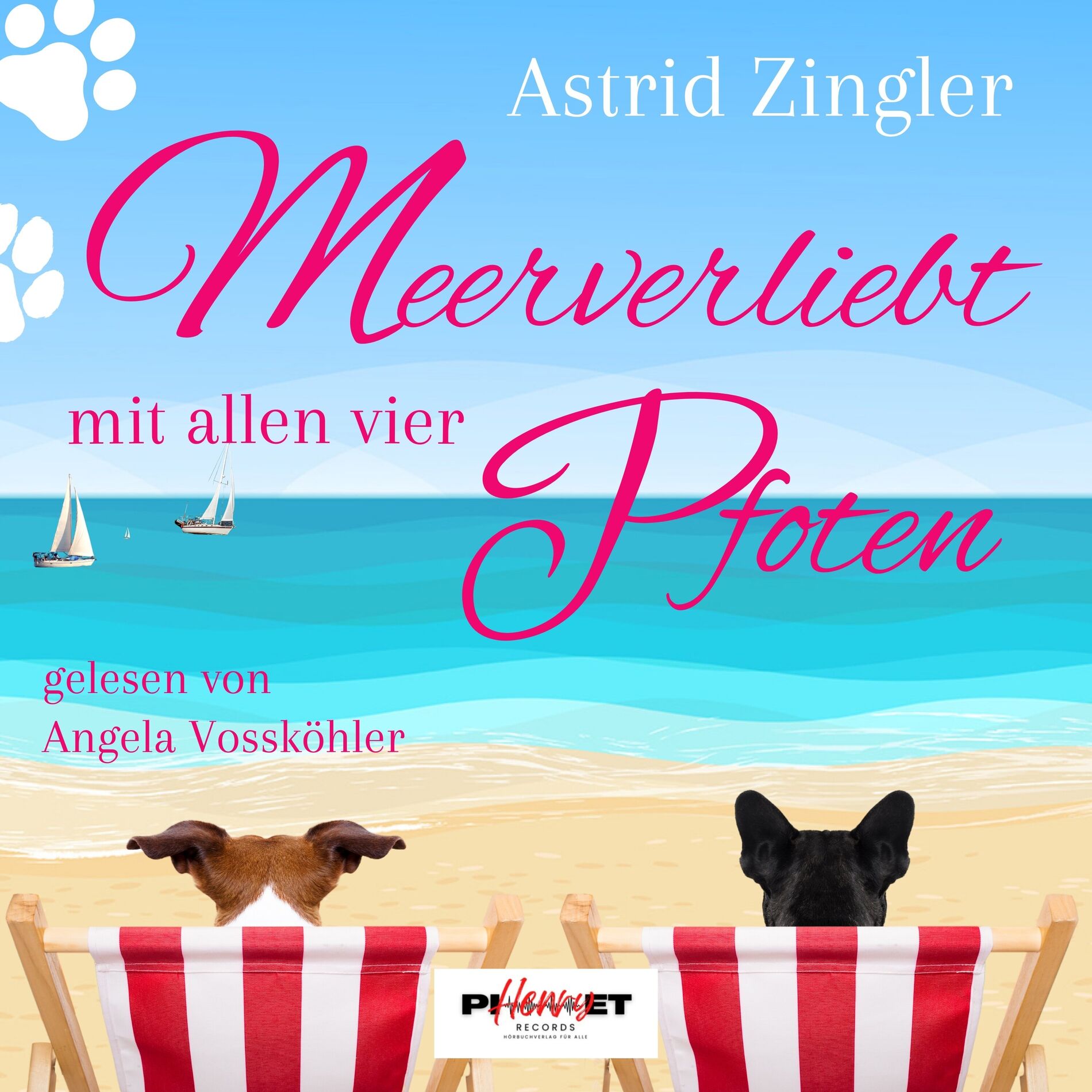 Album cover of Meerverliebt mit allen vier Pfoten (Sylt-Roman)