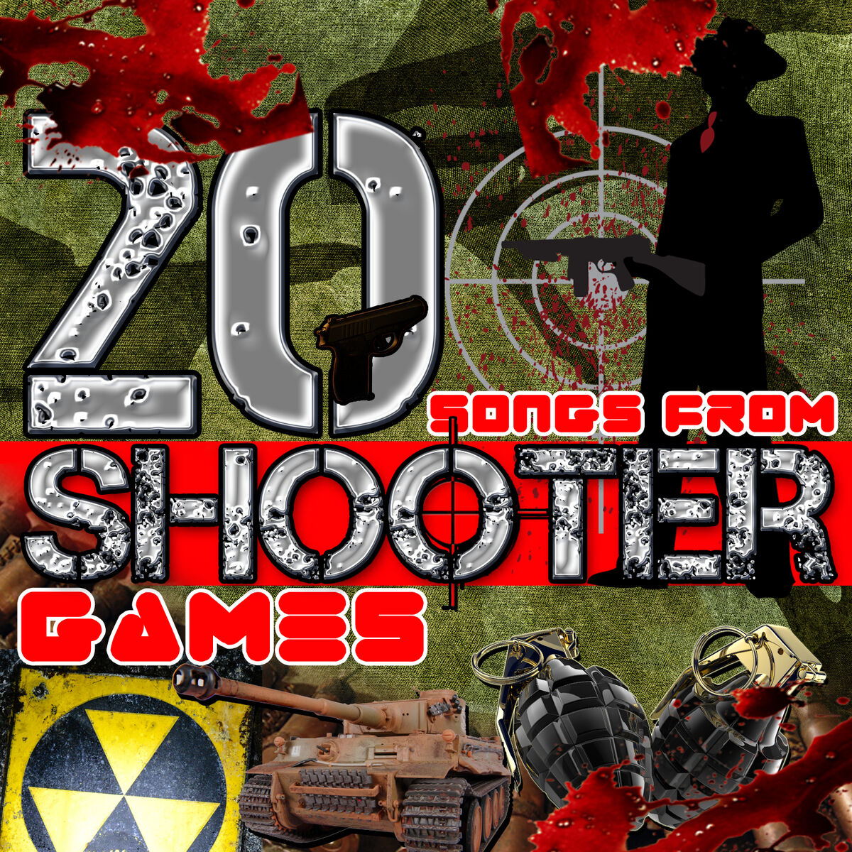 Album cover of 20 Songs from Shooter Games
