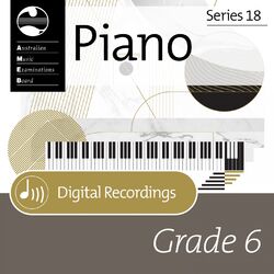 Cover of AMEB Piano Series 18 Grade 6