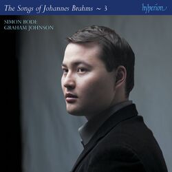 Cover of Brahms: The Complete Songs, Vol. 3