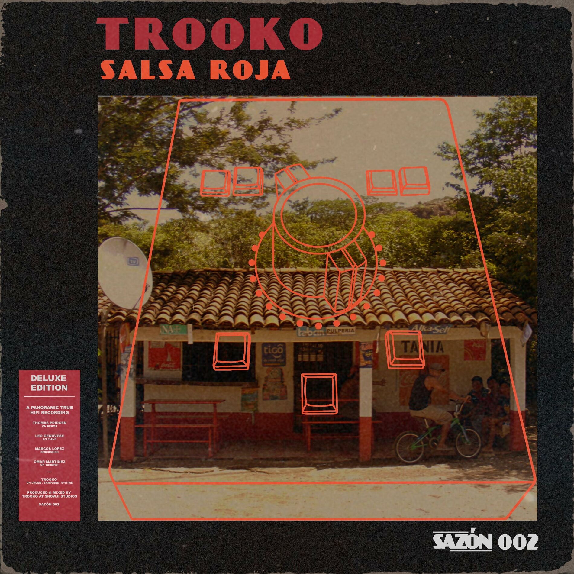 Album cover of Salsa Roja (feat. Leo Genovese, Thomas Pridgen, Marcos Lopez & Omar Martinez)