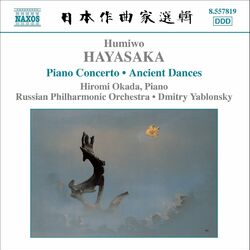 Cover of Hayasaka: Piano Concerto / Ancient Dances On the Left and On the Right
