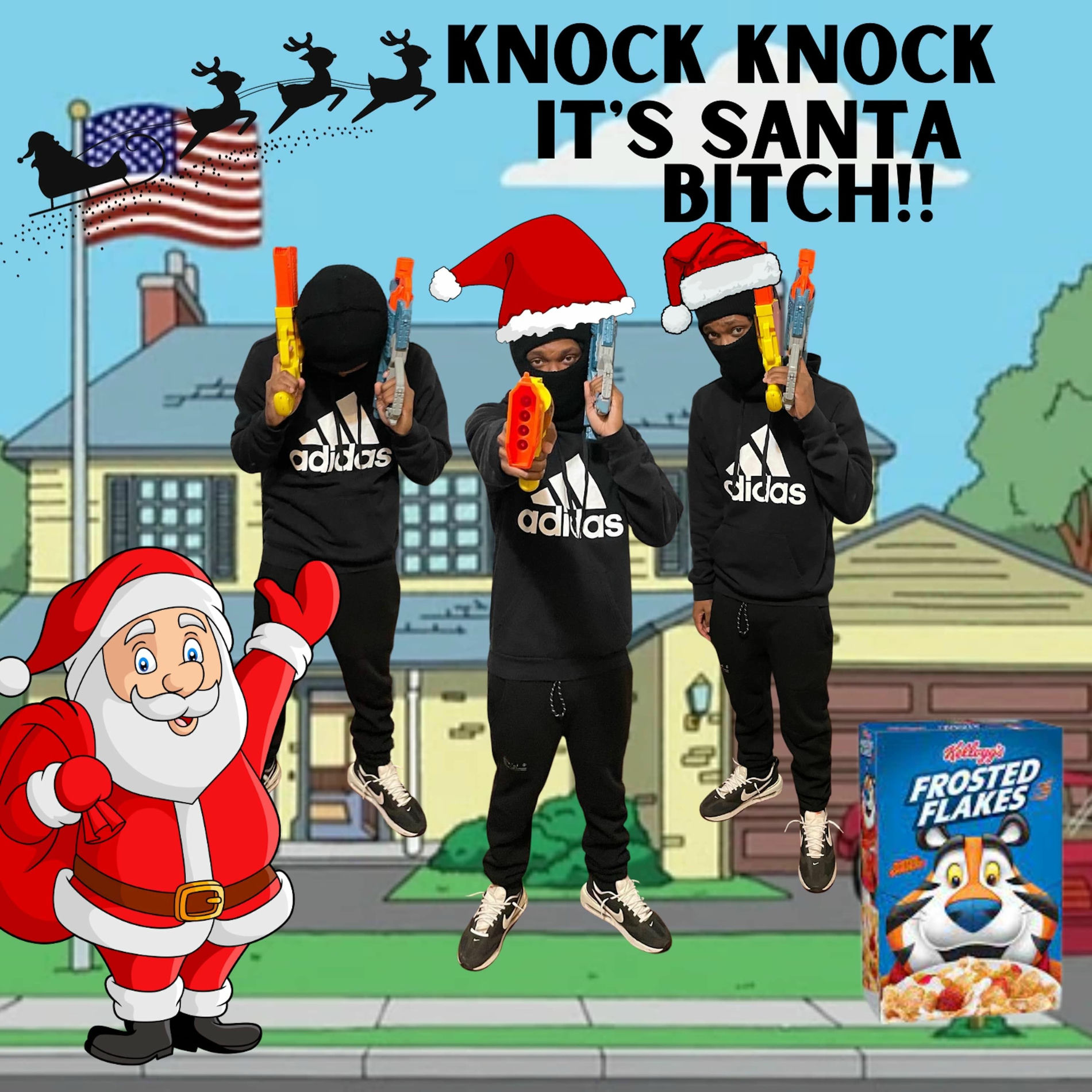 Album cover of Knock Knock It's Santa Bitch