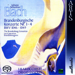 Cover of Johann Sebastian Bach: The Brandenburg Concertos No. 1-4, BWV 1046-1049