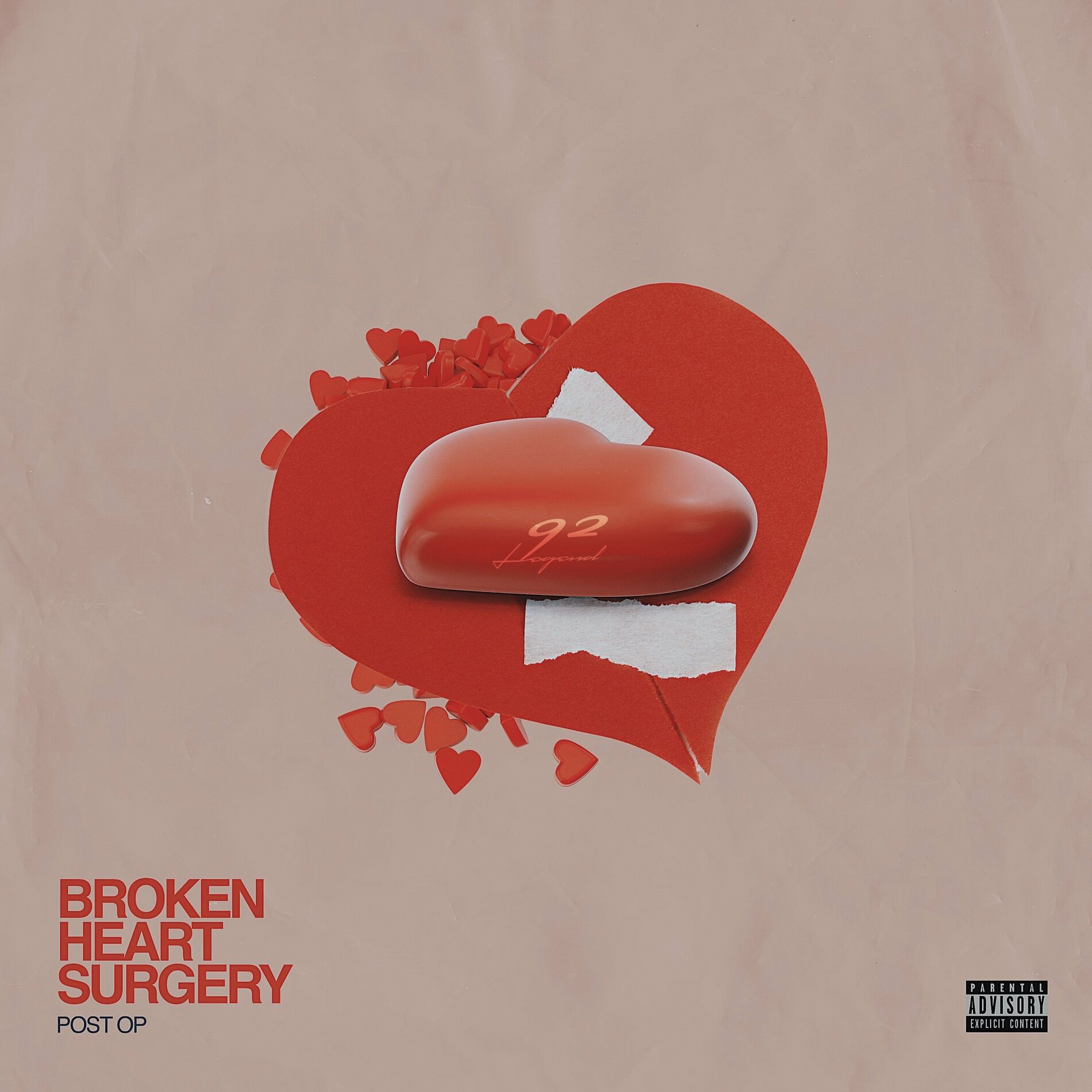 Album cover of Broken Heart Surgery Post Op