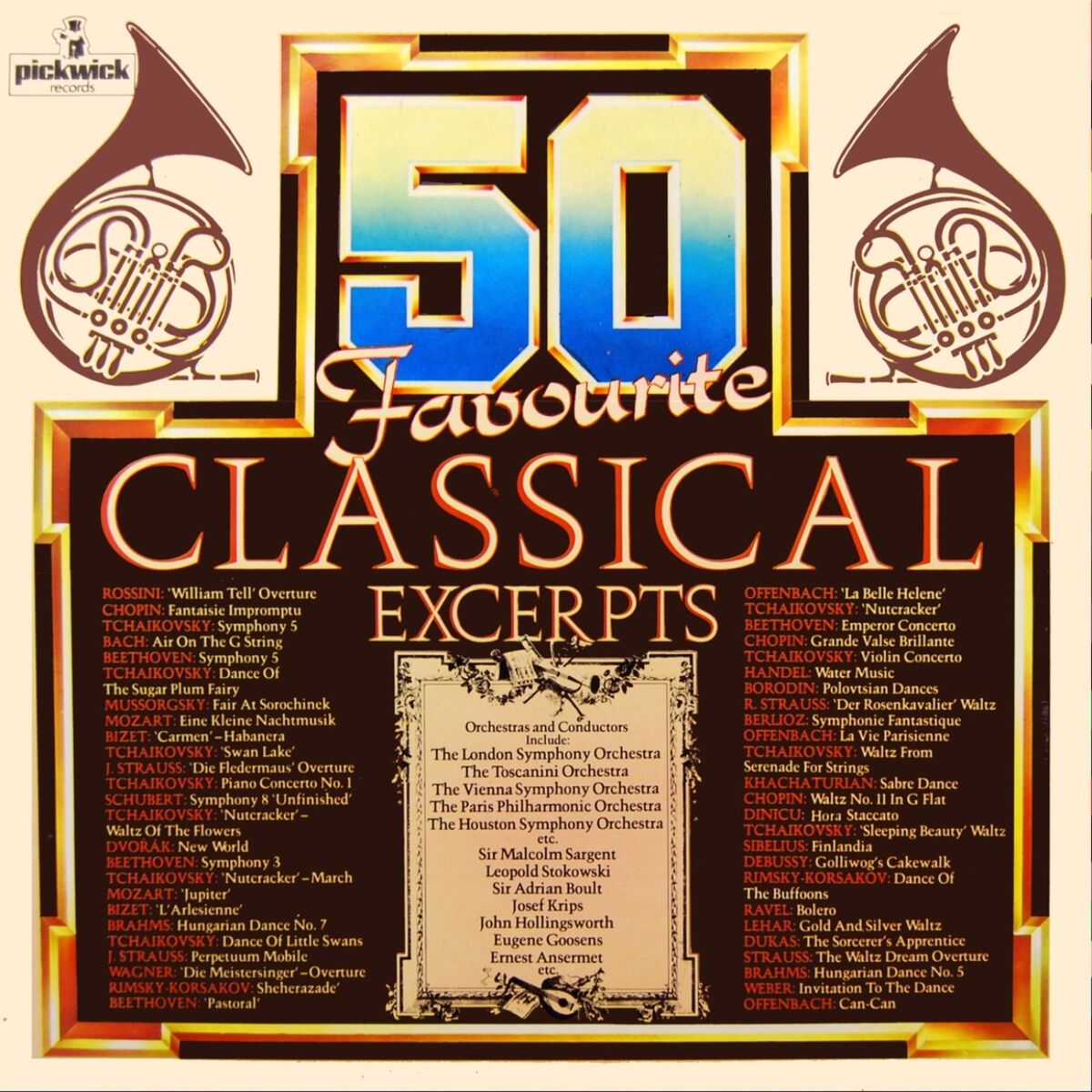 Album cover of 50 Favourite Classical Excerpts