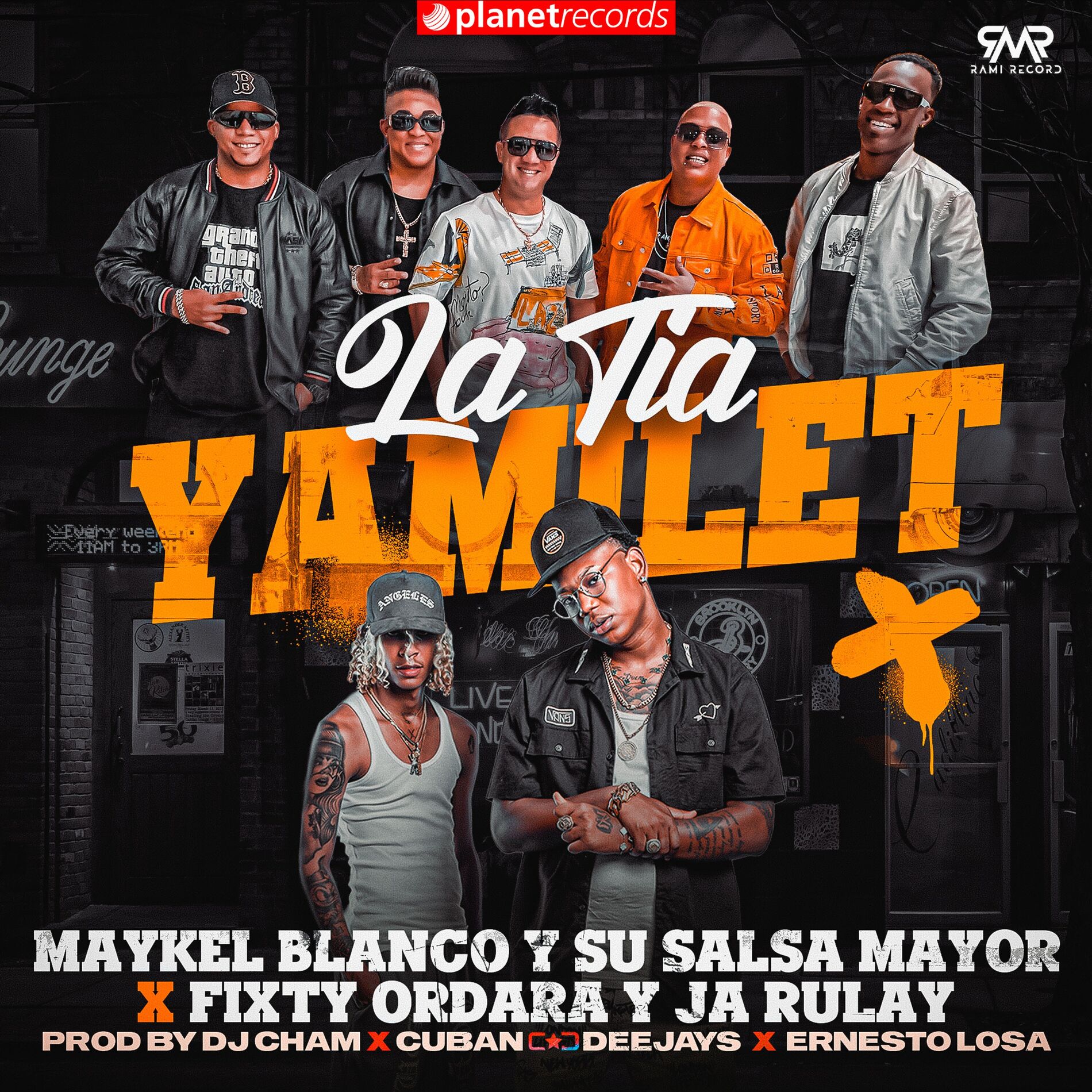 Album cover of La Tía Yamilet (Prod. by Dj Cham, Roberto Ferrante, Ernesto Losa)