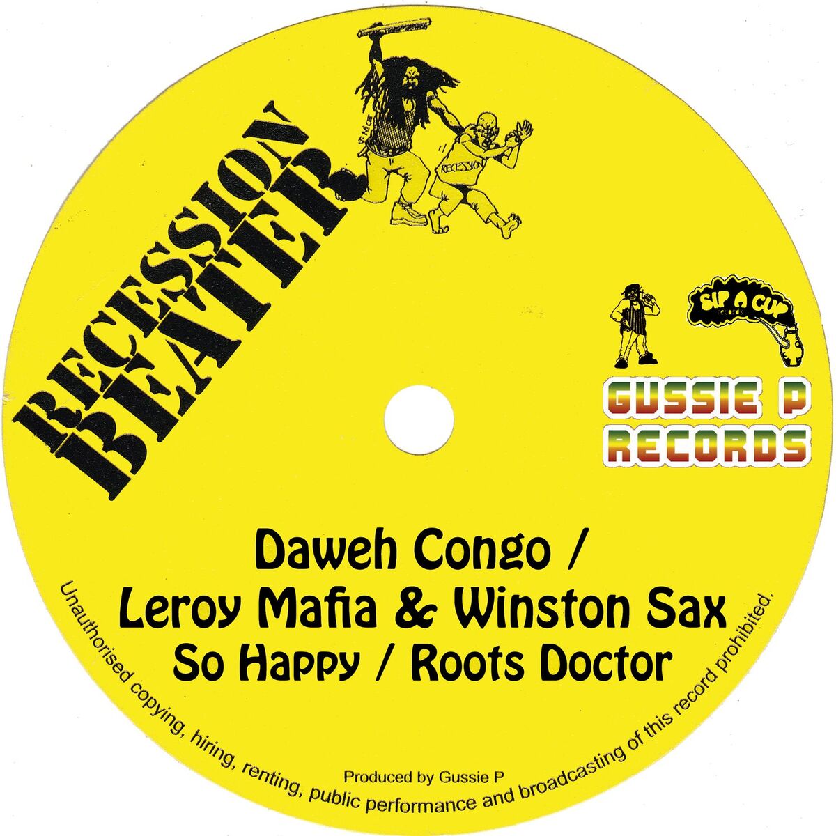 Album cover of So Happy / Roots Doctor (Recession Beater)