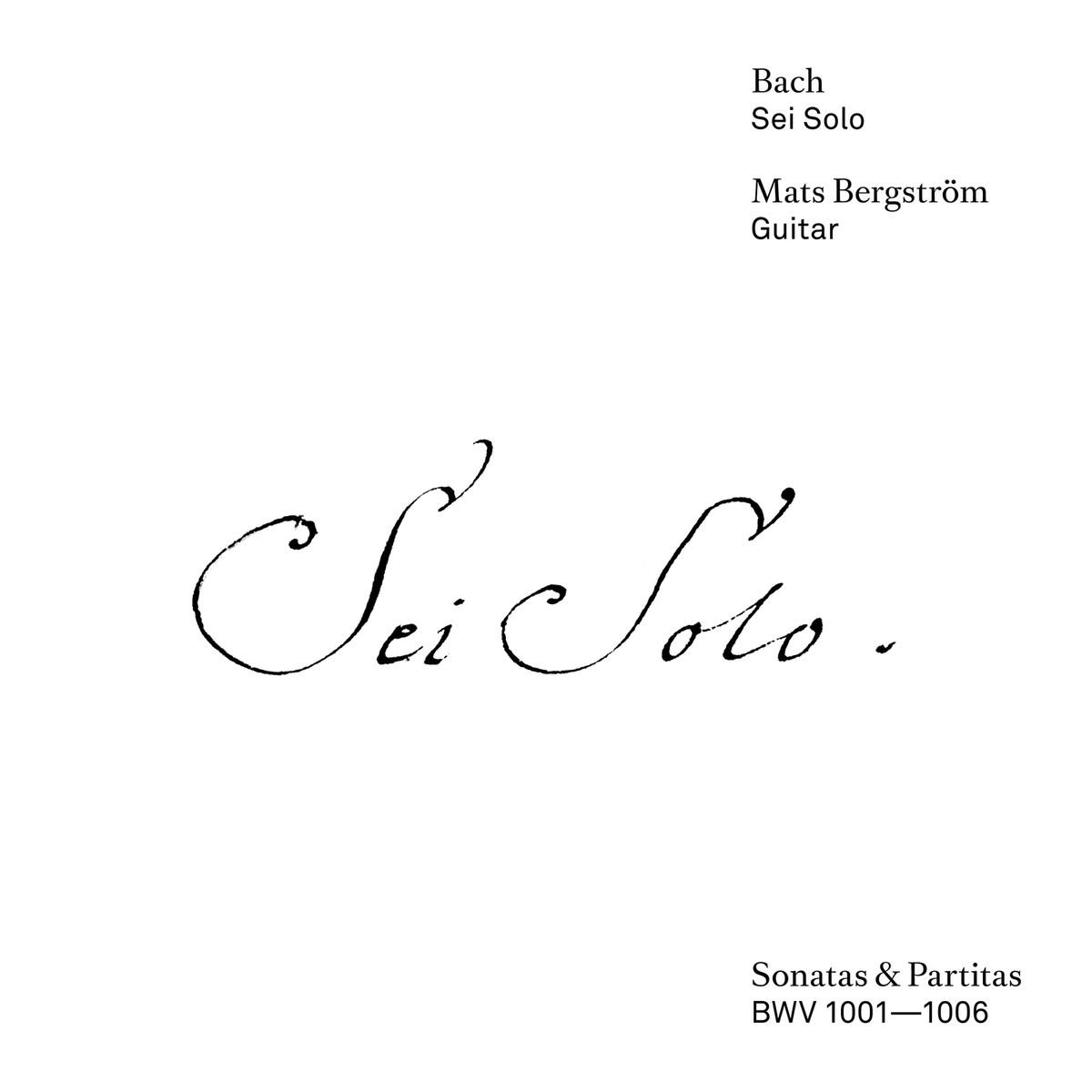 Album cover of Sei Solo