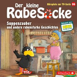 Cover of Suppenzauber, Gestrandet, Die Ringelsocke ist futsch! (Der kleine Rabe Socke - Hörspiele zur TV Serie 6)