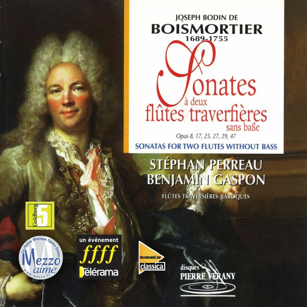 Picture of Boismortier : Sonates à deux flûtes traversières sans basse