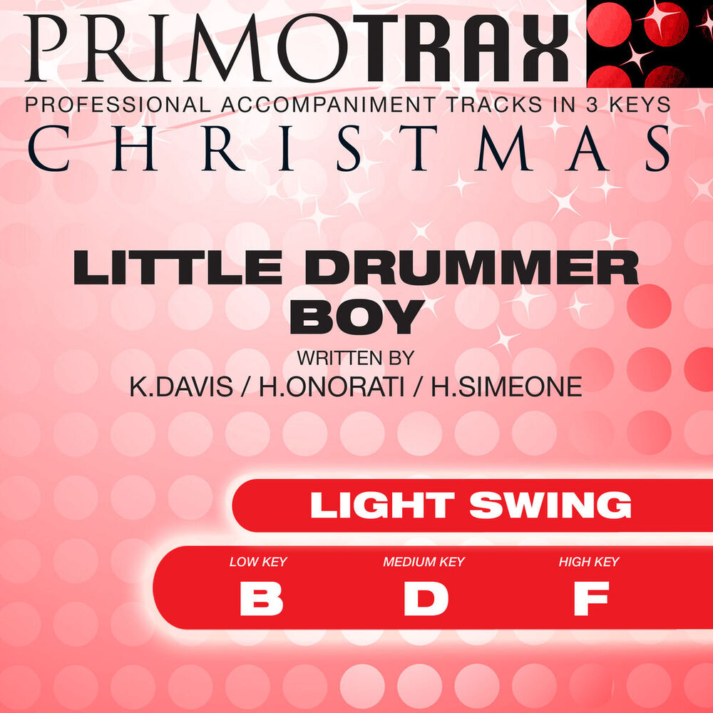 Picture of Little Drummer Boy - Christmas Primotrax - Performance Tracks - EP